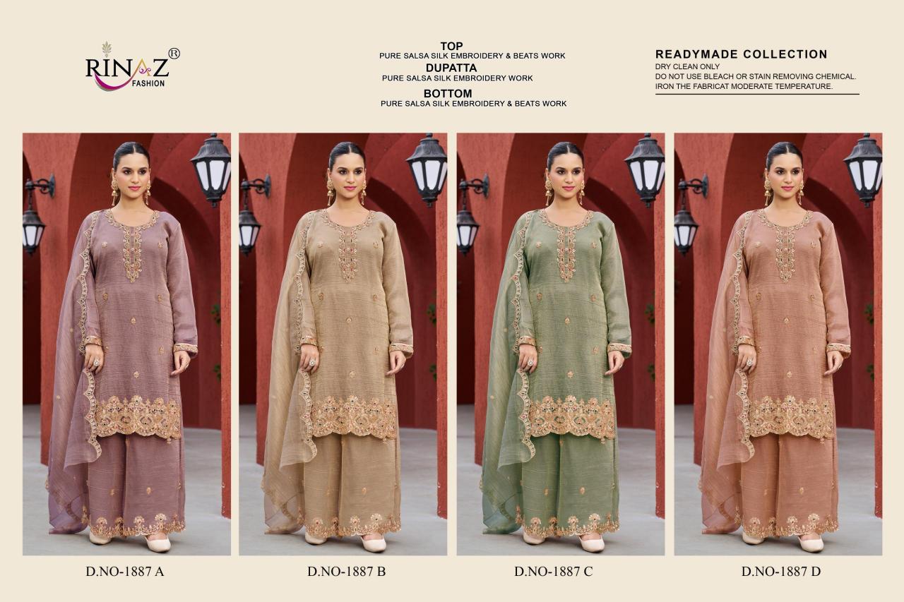 Rinaz R1887 catalog wholesale pakistani suits in dubai
