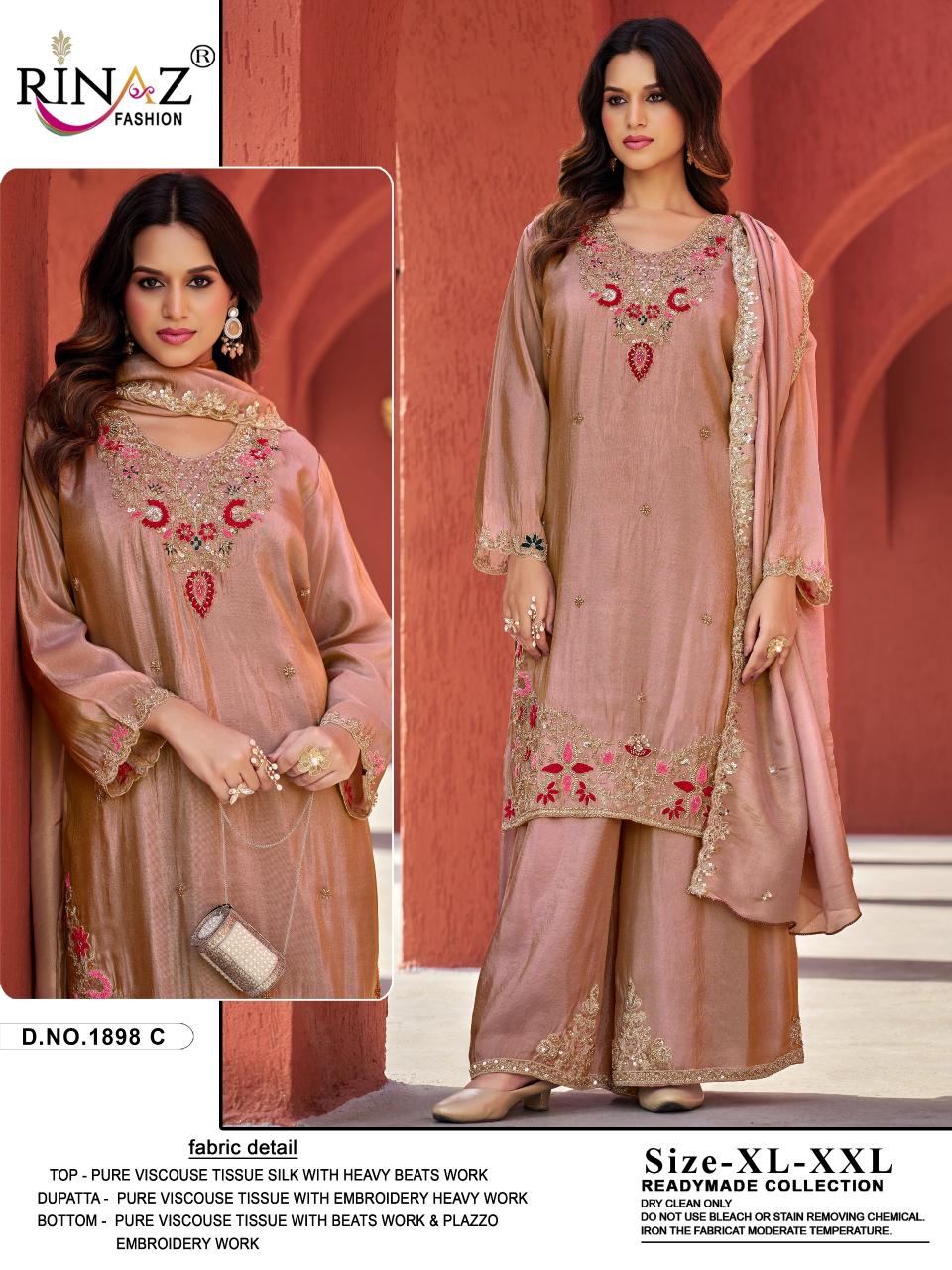 Rinaz R1898 catalog pakistani suits wholesale