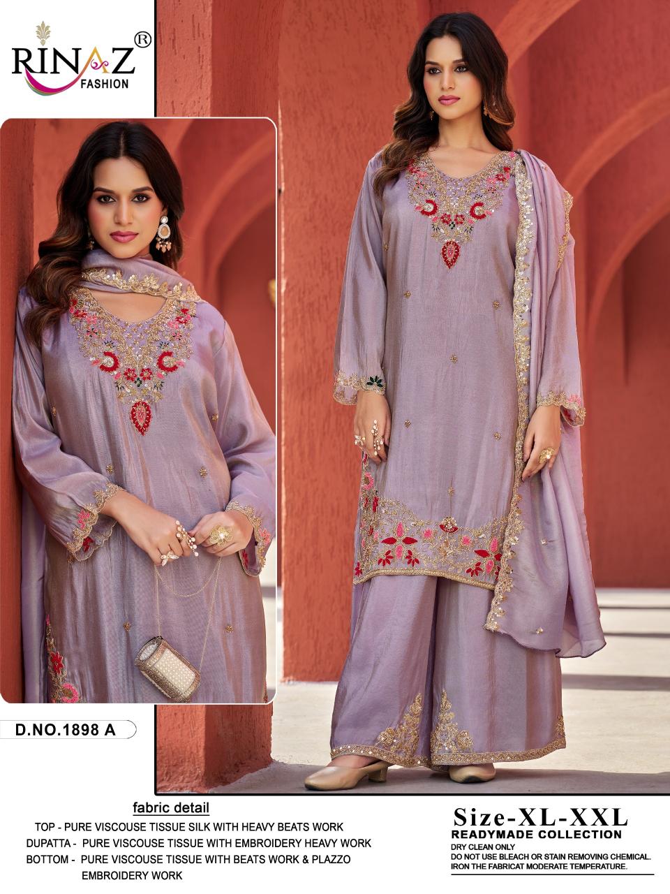 Rinaz R1898 catalog pakistani suits wholesale