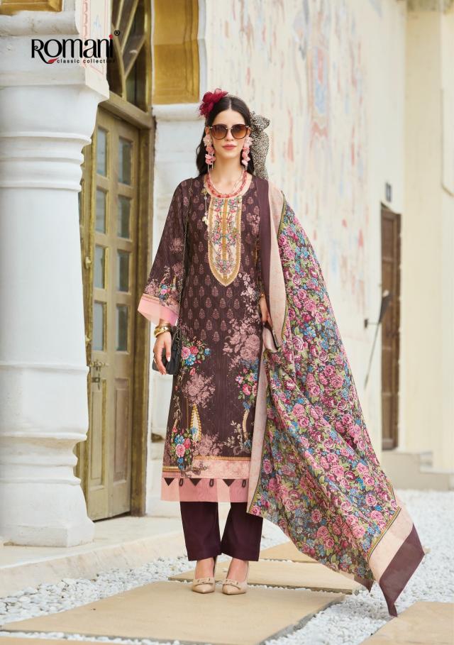 Romani Nafisa vol 3 catalog pakistani dress material in surat