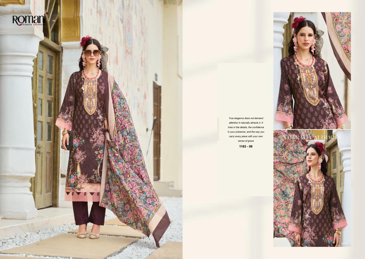 Romani Nafisa vol 3 catalog pakistani dress material in surat