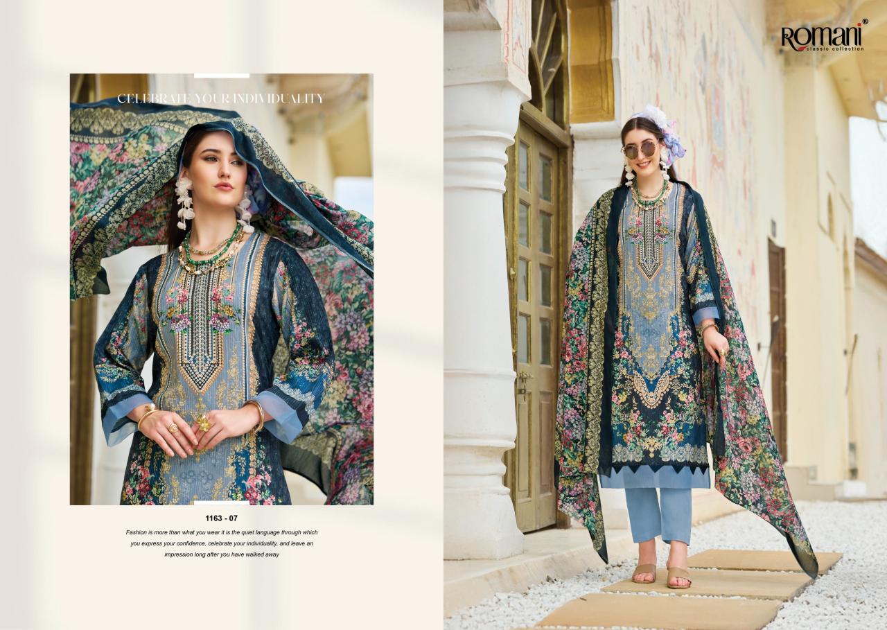 Romani Nafisa vol 3 catalog pakistani dress material in surat