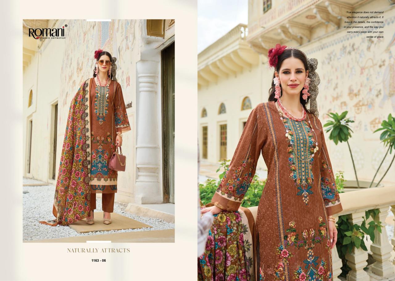 Romani Nafisa vol 3 catalog pakistani dress material in surat