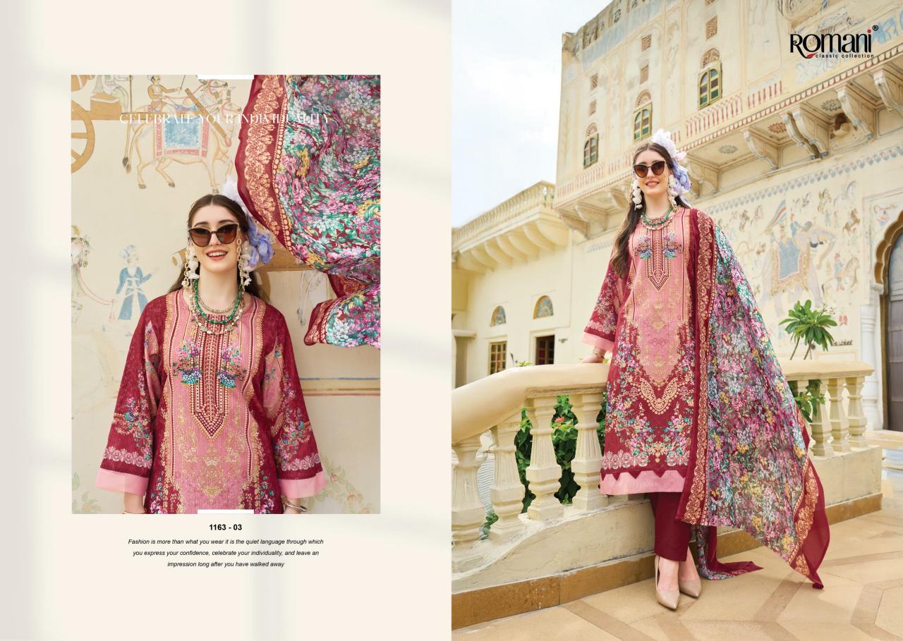 Romani Nafisa vol 3 catalog pakistani dress material in surat