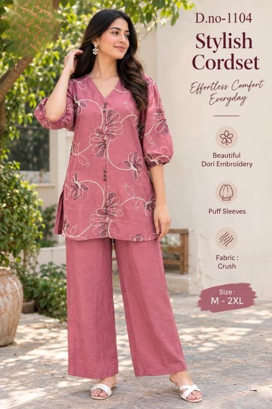 Sabella 1104 catalog trending ladies coord set wholesale