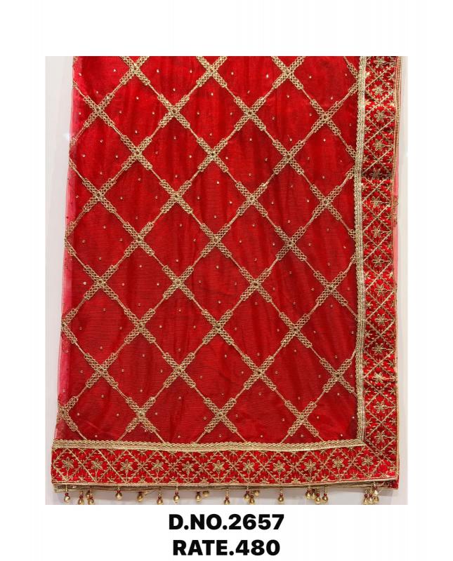 Sabella 2657 catalog red chunri in india wholesaler market