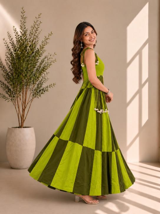Sabella 7078 Parrot Mehndi catalog wholesale lehenga kolkata