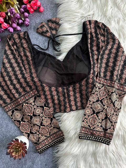 Sabella Ajrakh vol 2 catalog ajrakh blouse readymade 