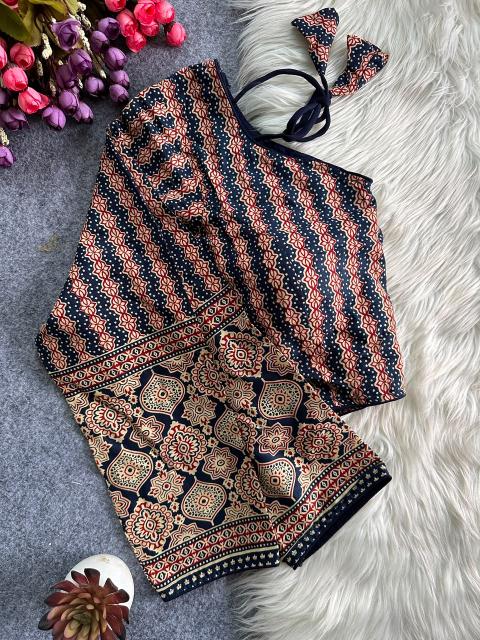 Sabella Ajrakh vol 2 catalog ajrakh blouse readymade 