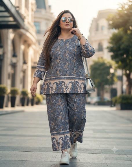 Sabella Cotton vol 738 catalog modest co ord sets plus size