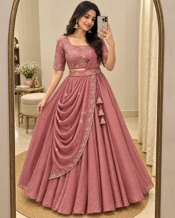 Sabella Crunchy Silk vol 5 catalog lehenga wholesale market in ludhiana