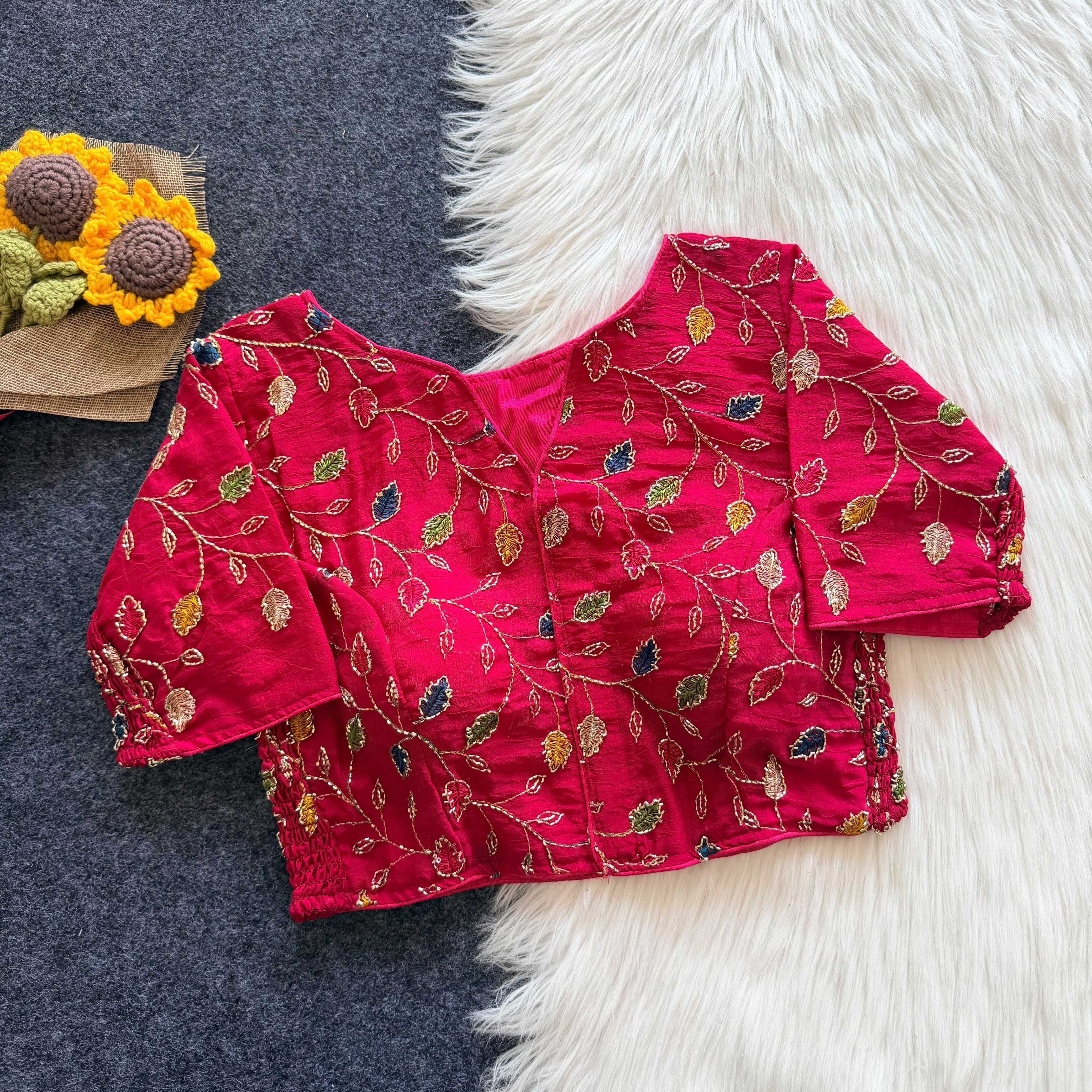 Sabella crush silk vol 3 catalog Bollywood style blouse