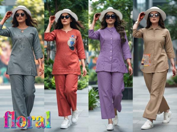 Sabella floral catalog ladies coord set wholesale