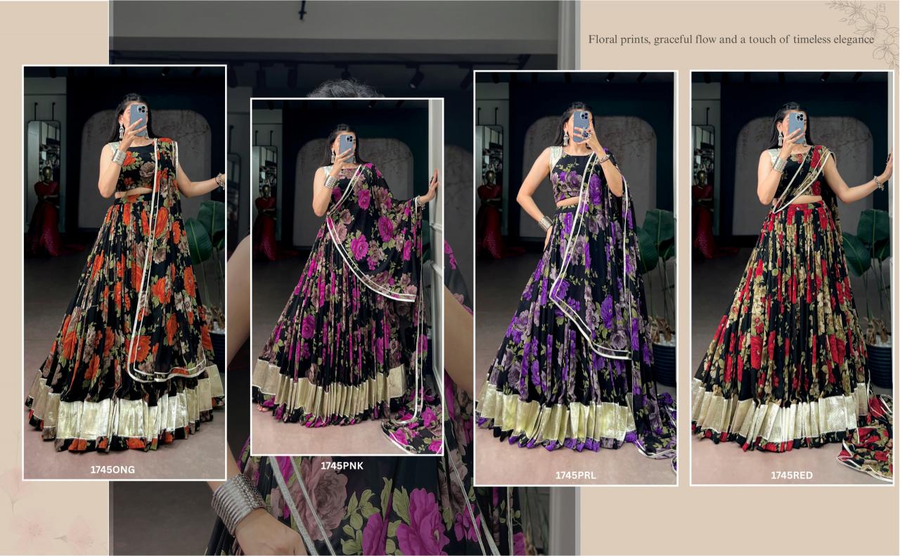 Sabella Georgette vol 12 catalog surat wholesale designer georgette lehenga choli