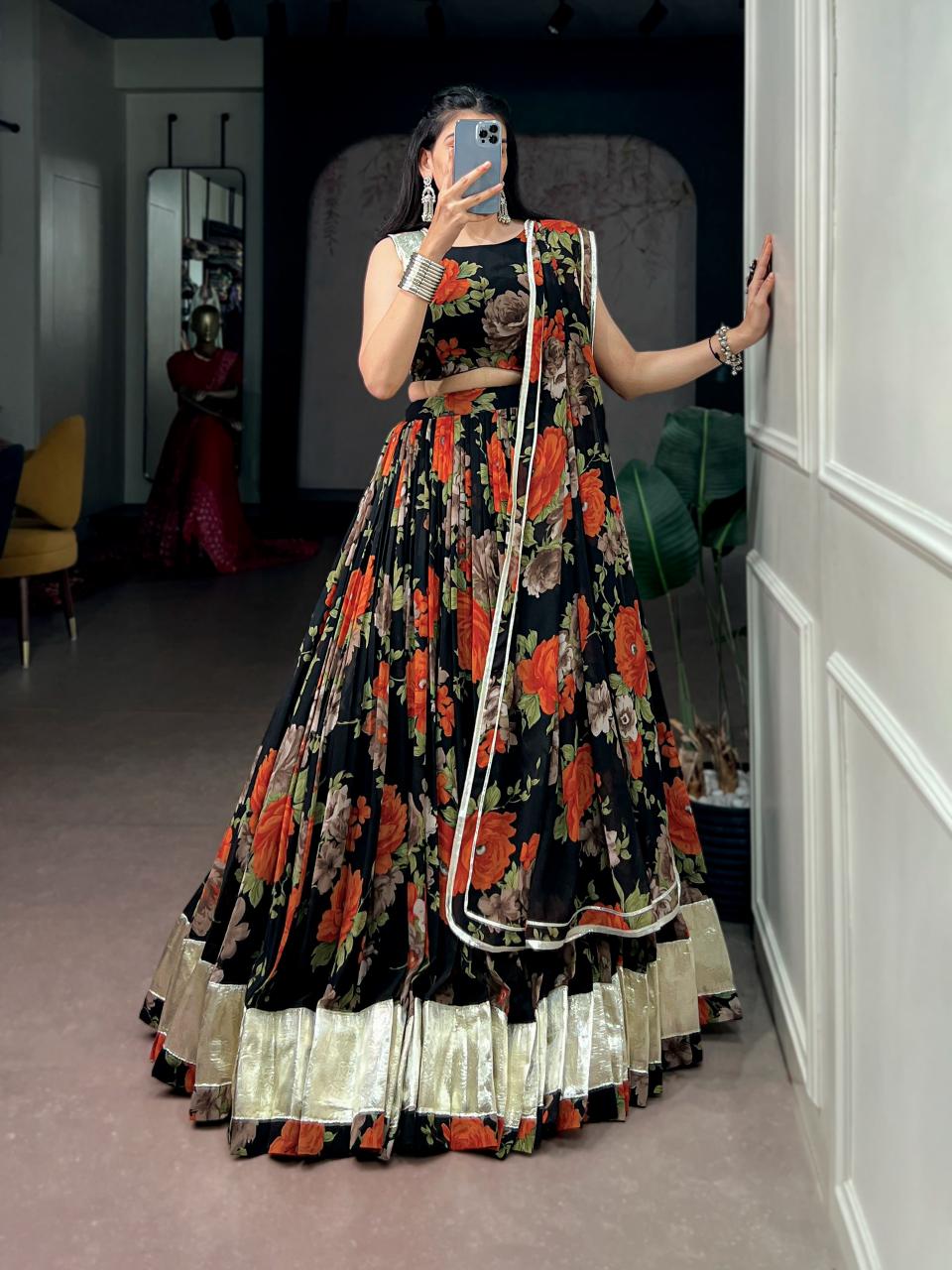 Sabella Georgette vol 12 catalog surat wholesale designer georgette lehenga choli