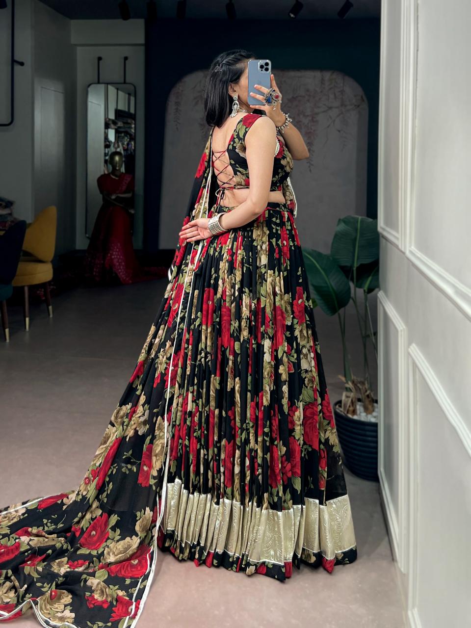Sabella Georgette vol 12 catalog surat wholesale designer georgette lehenga choli