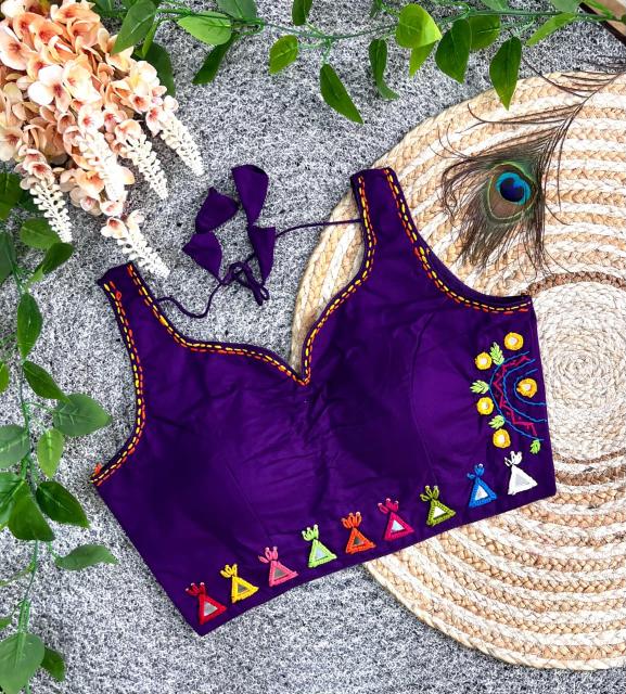 Sabella Gopi catalog mirror work readymade blouse