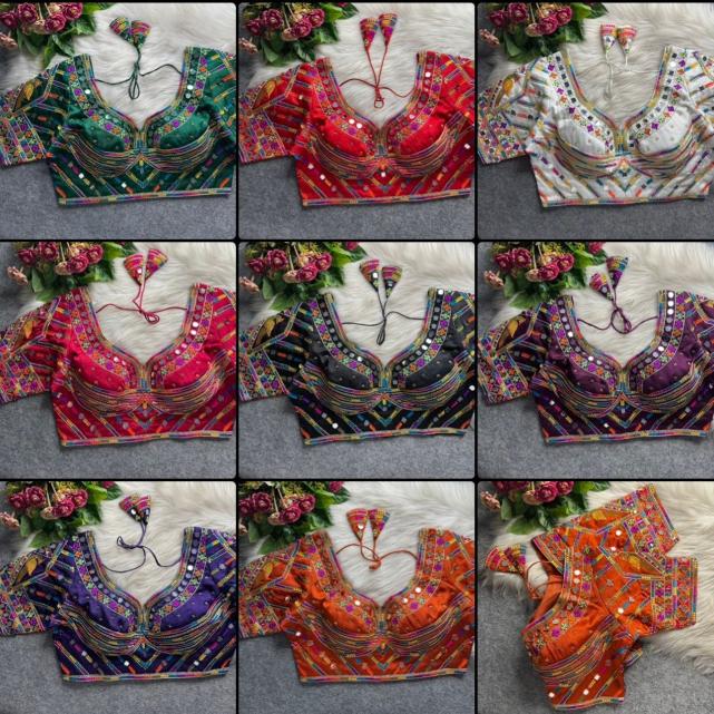 Sabella Heavy Italian Soft Silk vol 2 catalog blouse wholesale India