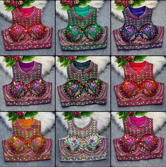 Sabella Heavy Italian Soft Silk vol 3 catalog halter blouse 