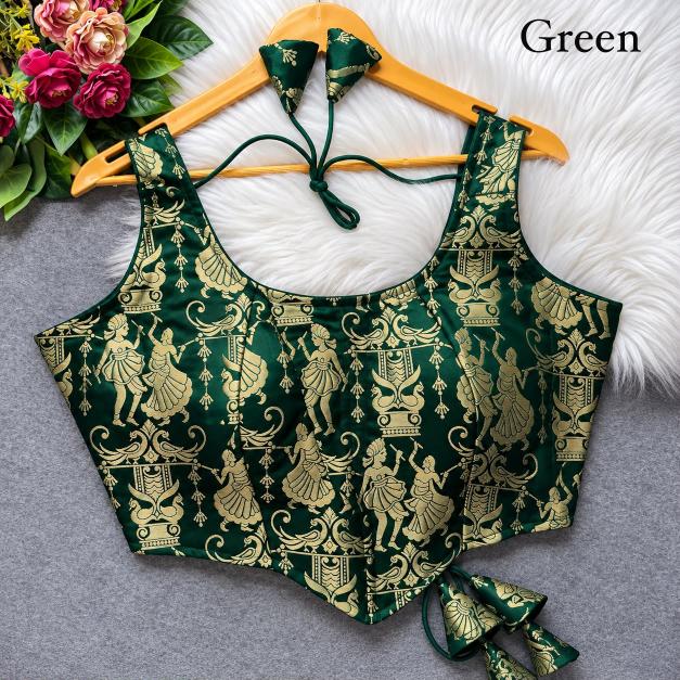 Sabella Heavy Jari Banarasi catalog redymade Banarasi blouse