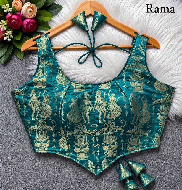 Sabella Heavy Jari Banarasi catalog redymade Banarasi blouse