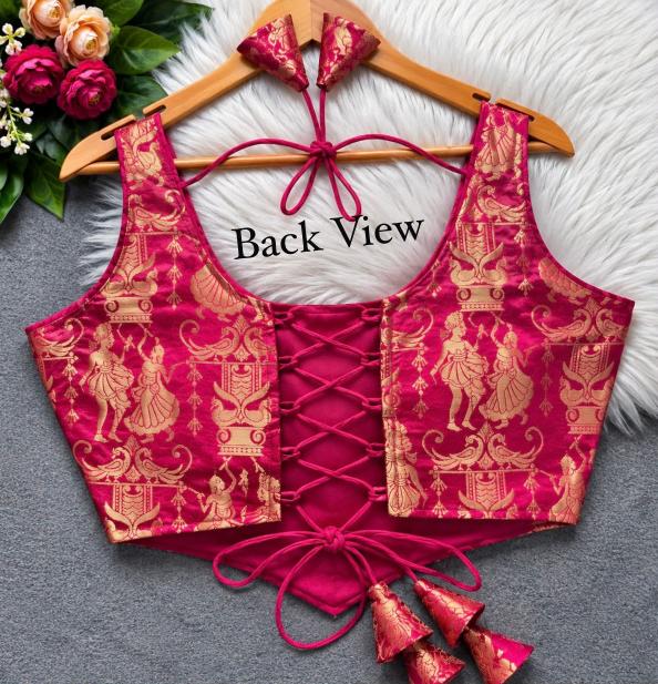 Sabella Heavy Jari Banarasi catalog redymade Banarasi blouse