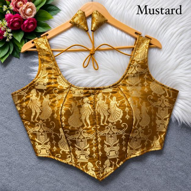 Sabella Heavy Jari Banarasi catalog redymade Banarasi blouse