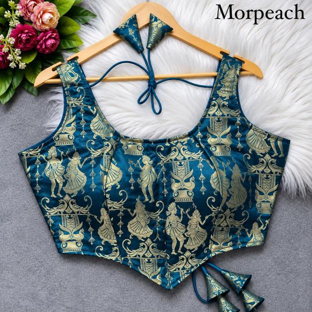 Sabella Heavy Jari Banarasi catalog redymade Banarasi blouse