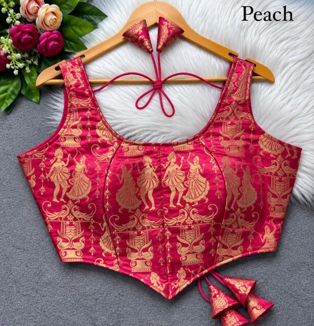 Sabella Heavy Jari Banarasi catalog redymade Banarasi blouse