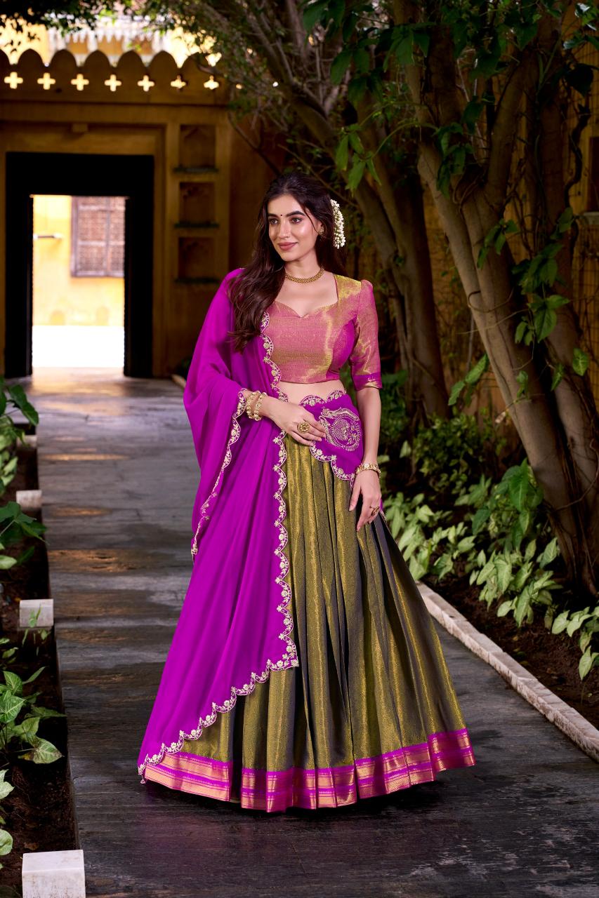 Sabella Kanchipuram vol 4 catalog lehengas wholesale in hyderabad