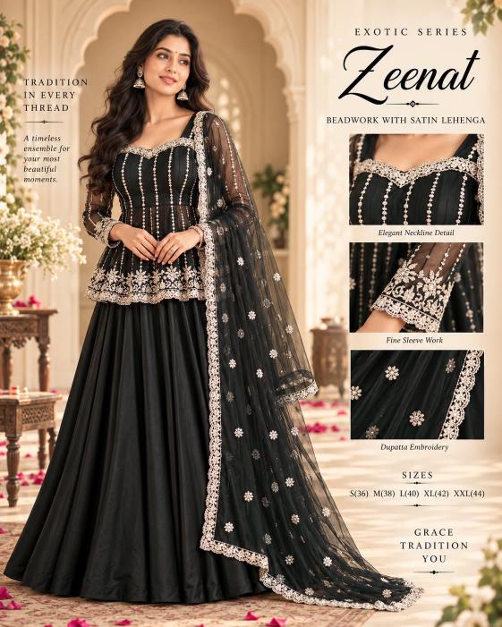 Sabella Premium silk satin vol 1 catalog wholesale bridal lehenga in surat