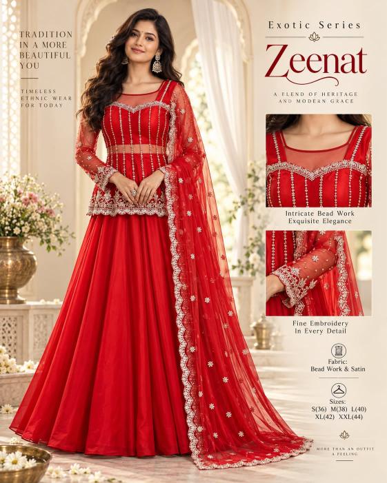 Sabella Premium silk satin vol 1 catalog wholesale bridal lehenga in surat