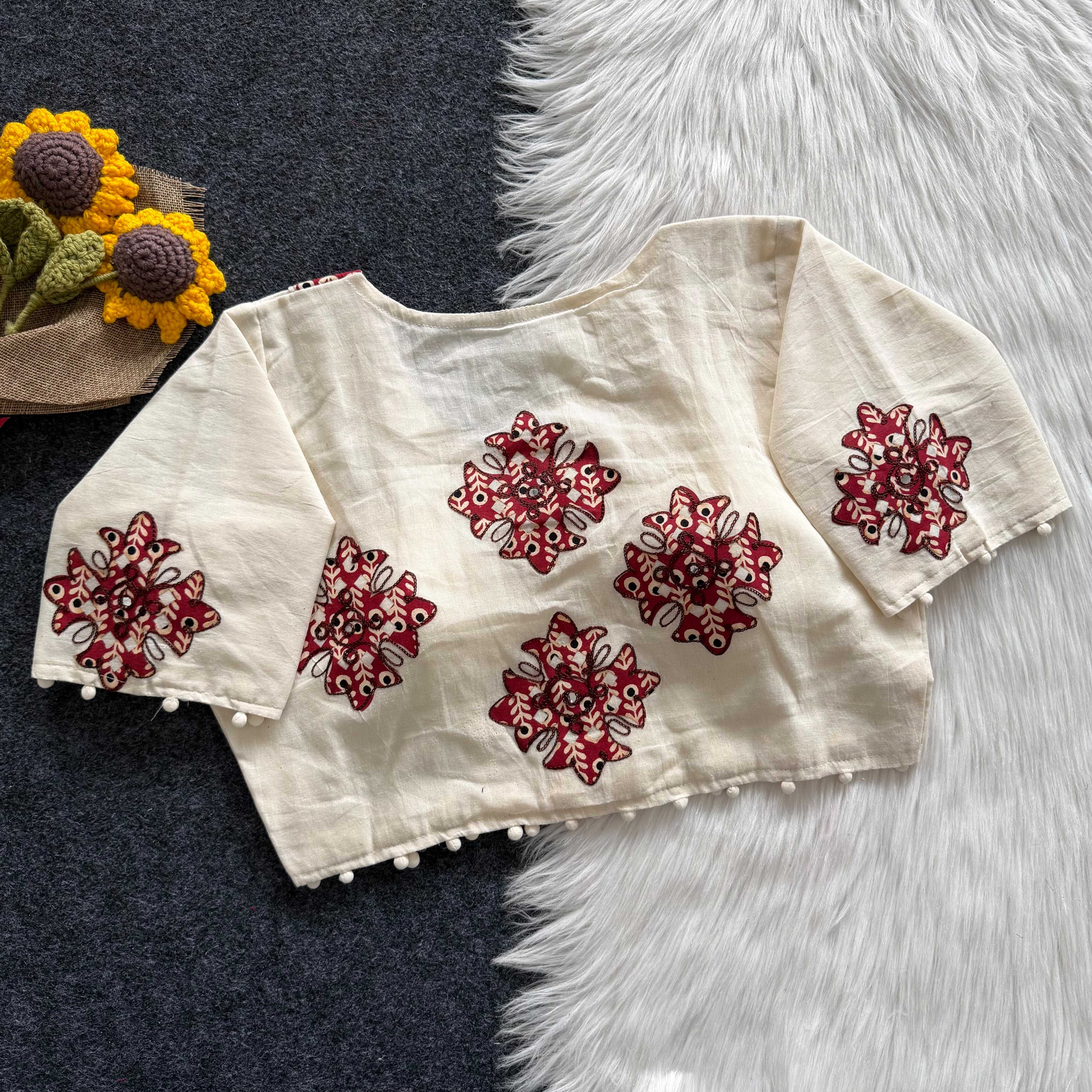 Sabella pure khadi vol 1 catalog cotton blouse