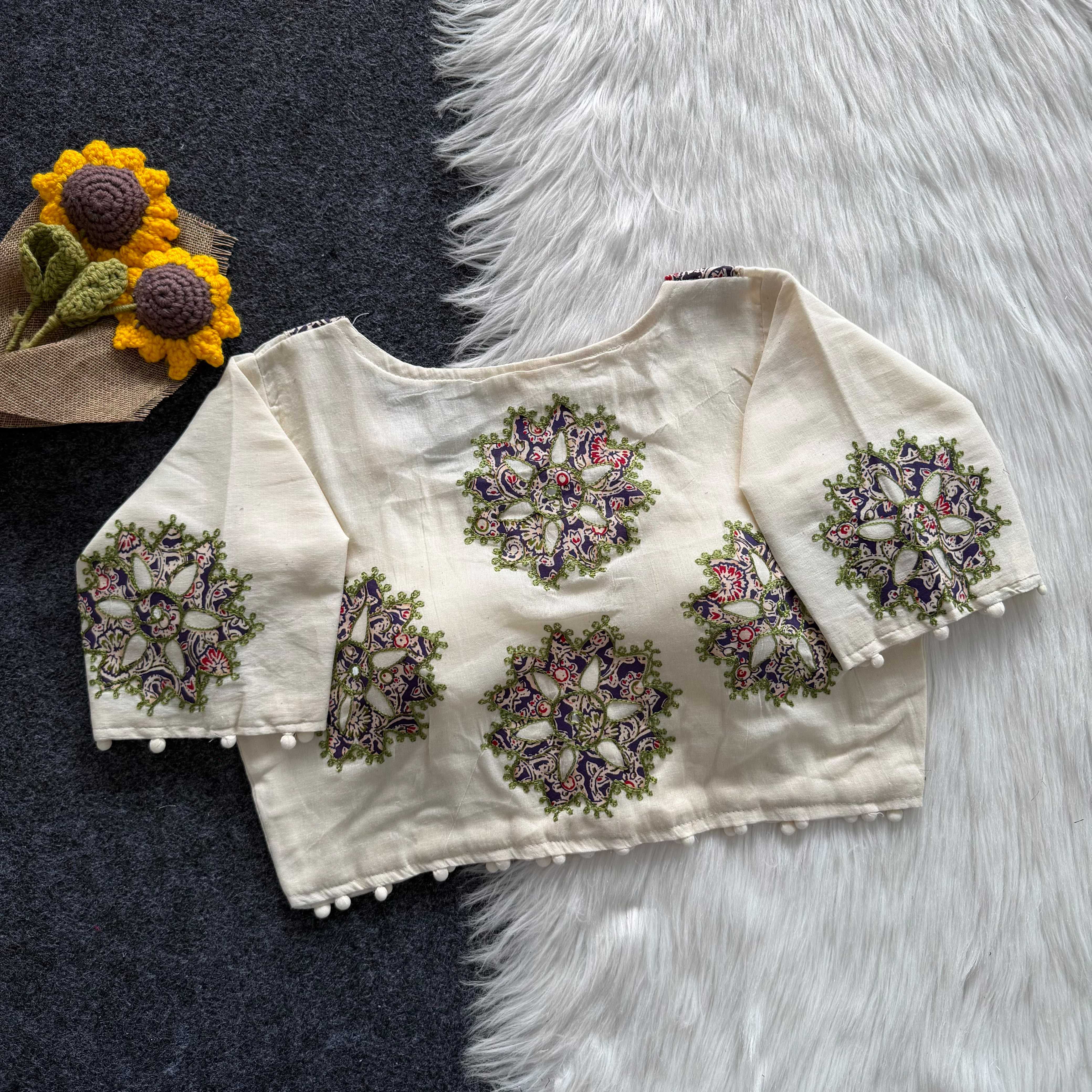 Sabella pure khadi vol 1 catalog cotton blouse