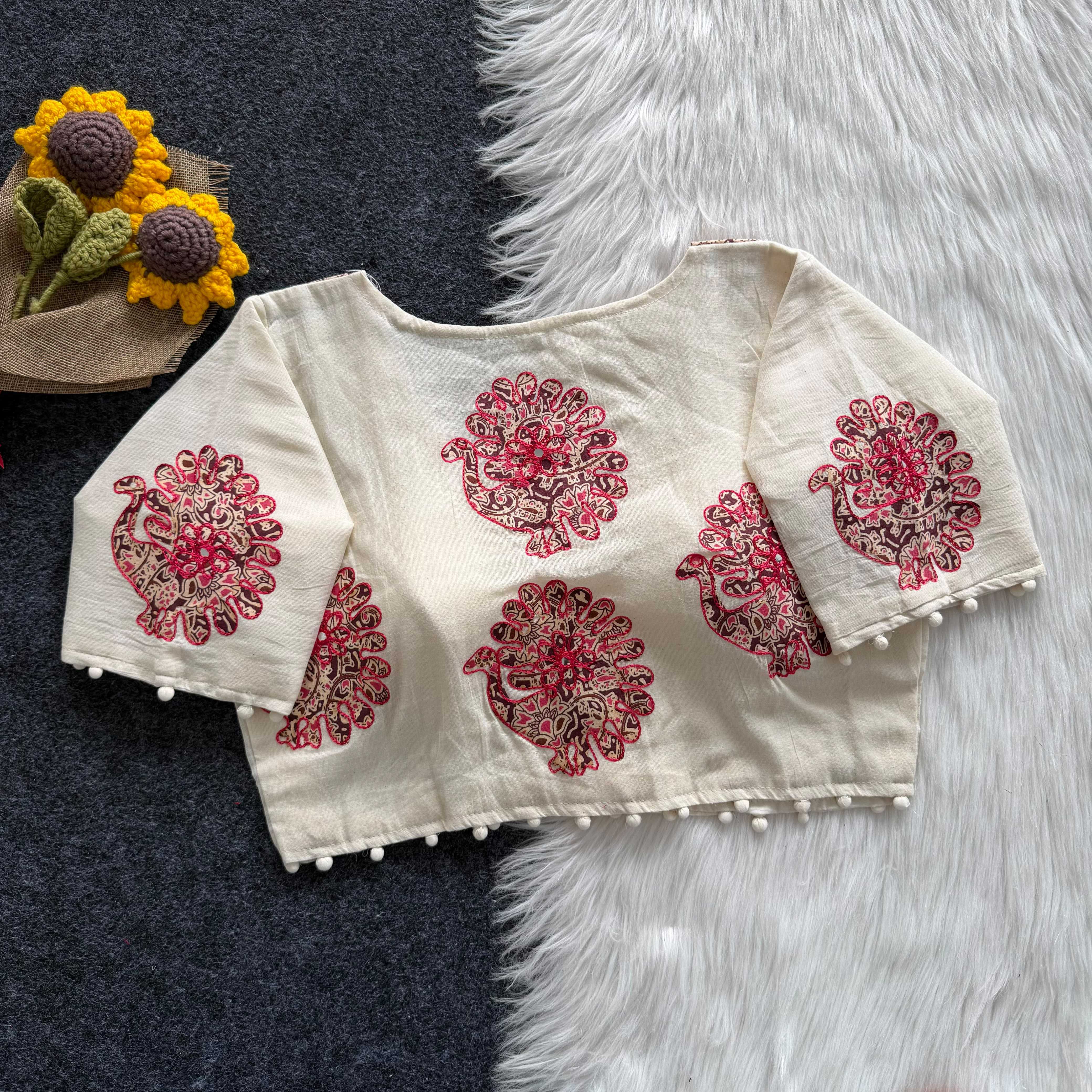 Sabella pure khadi vol 1 catalog cotton blouse