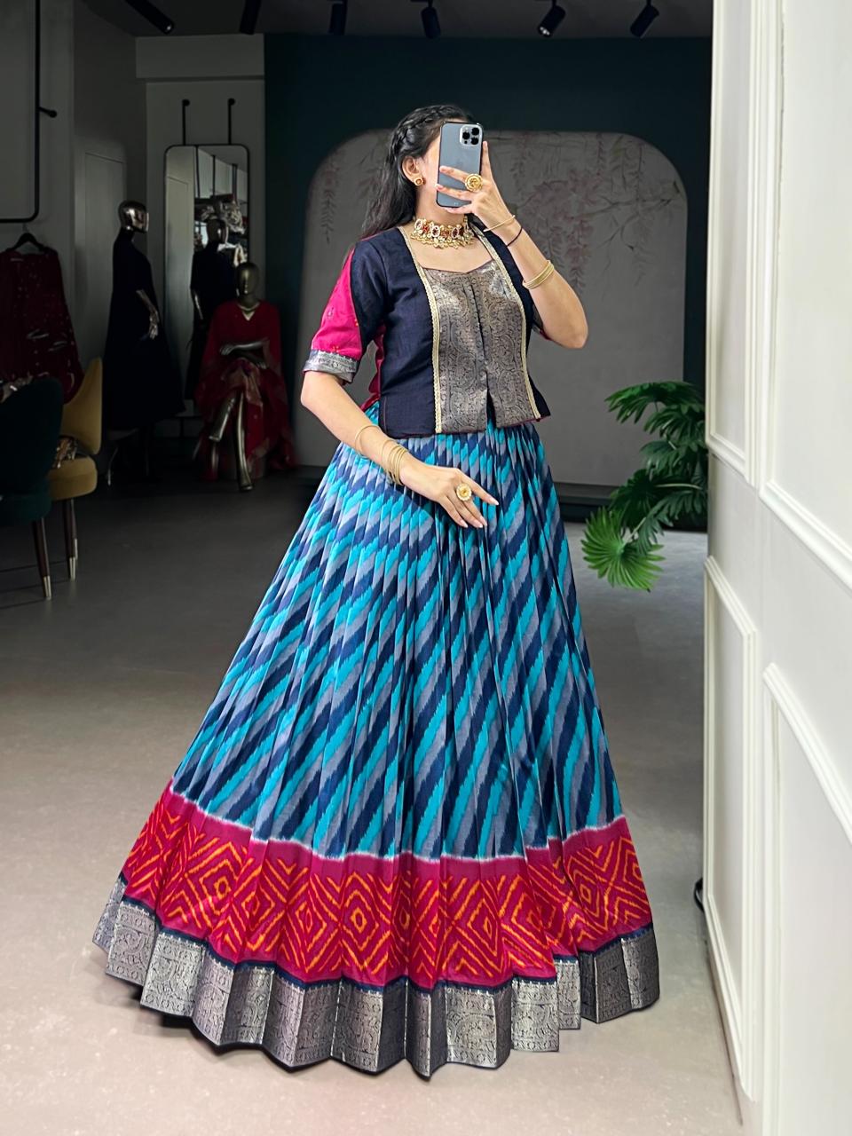 Sabella Tasar Silk vol 3 catalog wholesale lehenga online