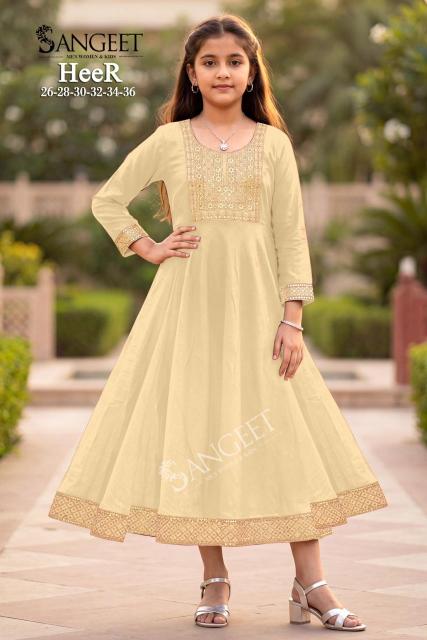 Sangeet Heer catalog latest kids wear collection