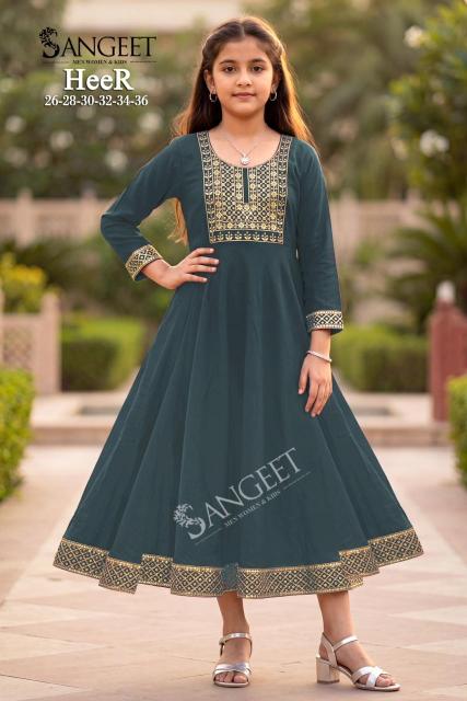 Sangeet Heer catalog latest kids wear collection