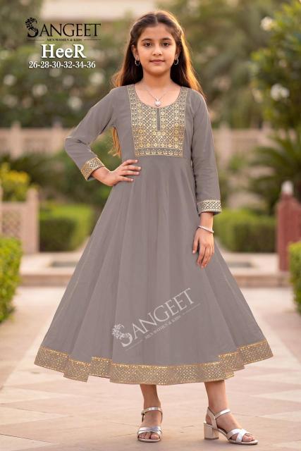 Sangeet Heer catalog latest kids wear collection