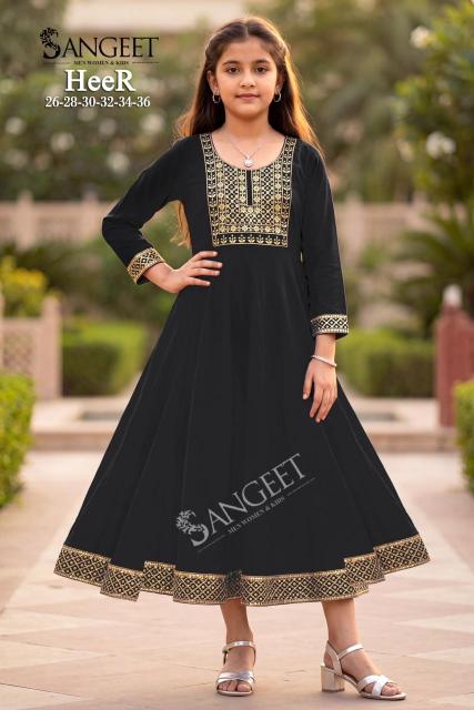 Sangeet Heer catalog latest kids wear collection