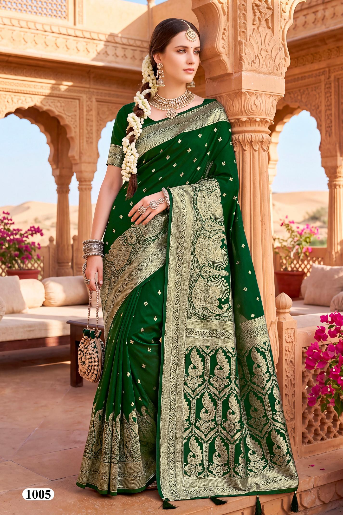 Saroj Bombay silk vol.1 Silk saree in surat with price wholesale