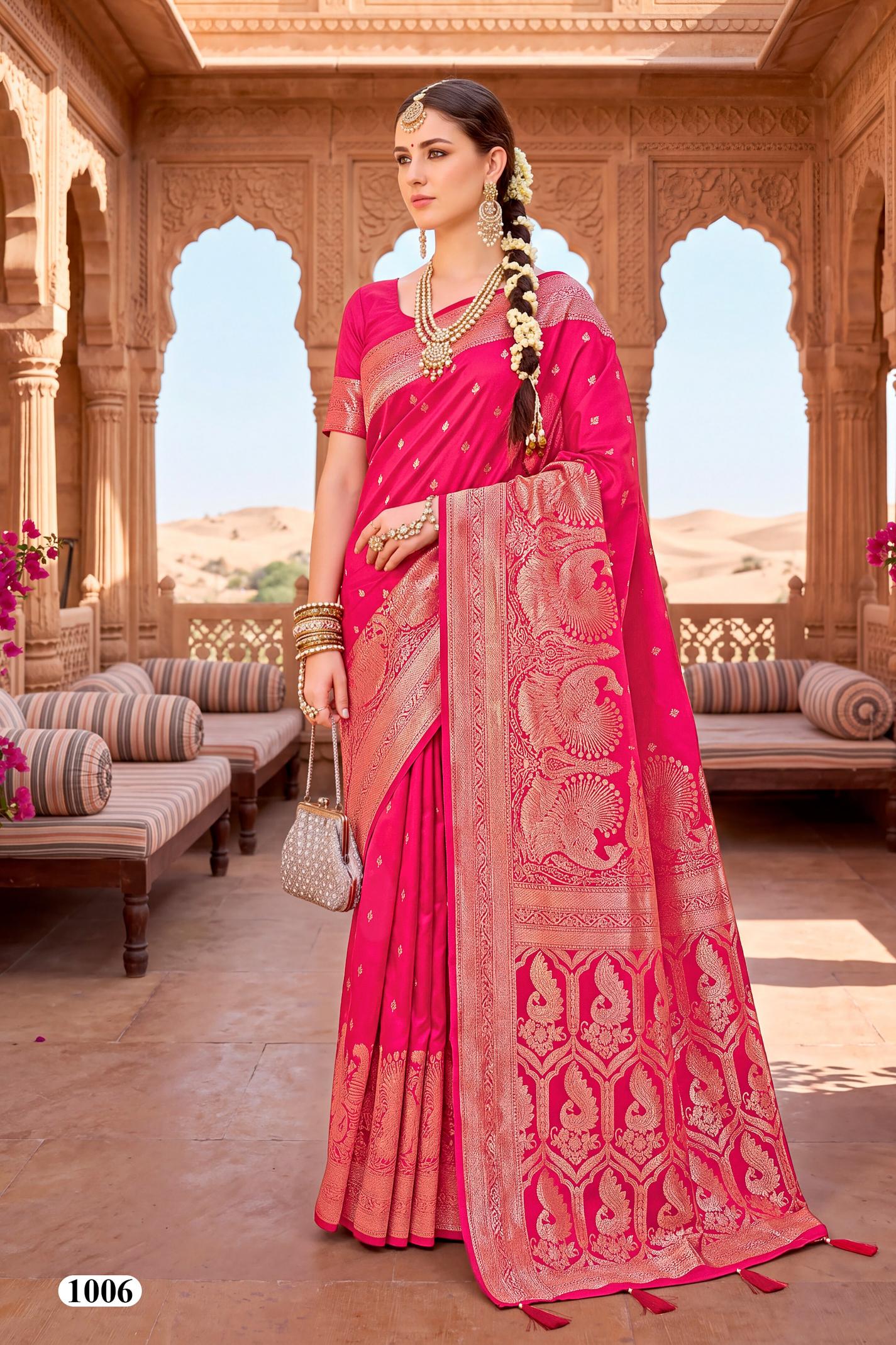Saroj Bombay silk vol.1 Silk saree in surat with price wholesale