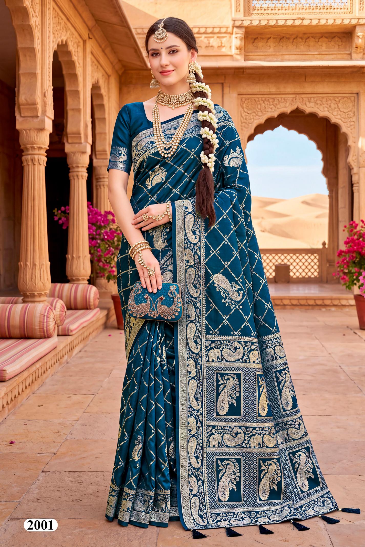 Saroj Bombay silk vol.2 Silk saree in surat with price wholesale