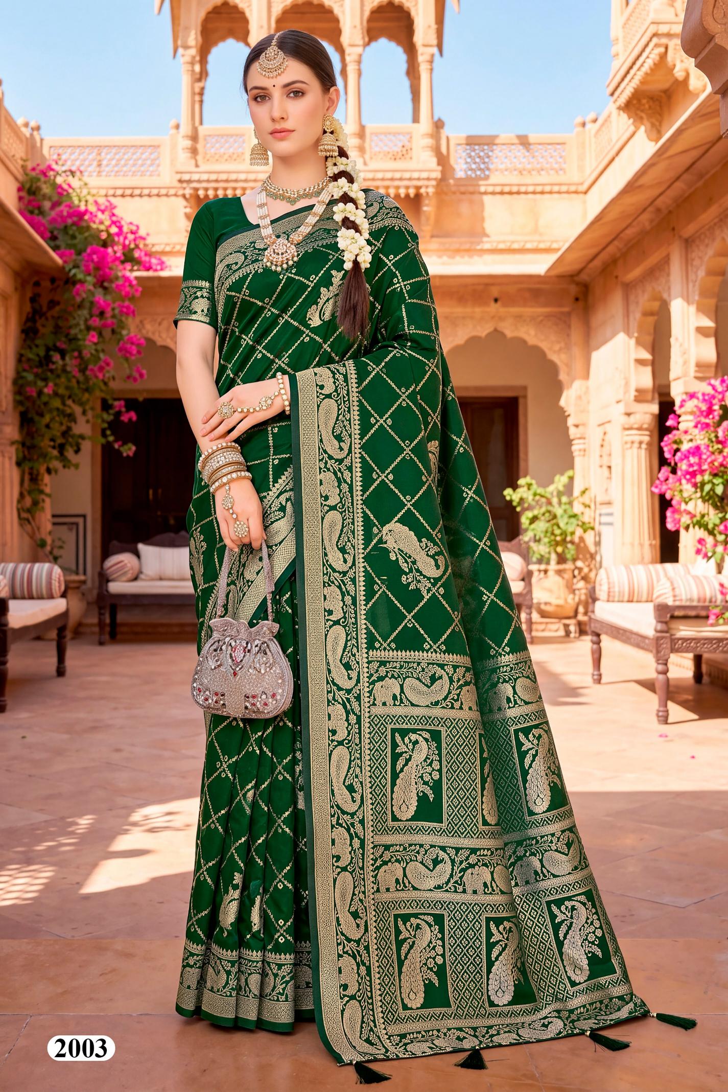 Saroj Bombay silk vol.2 Silk saree in surat with price wholesale