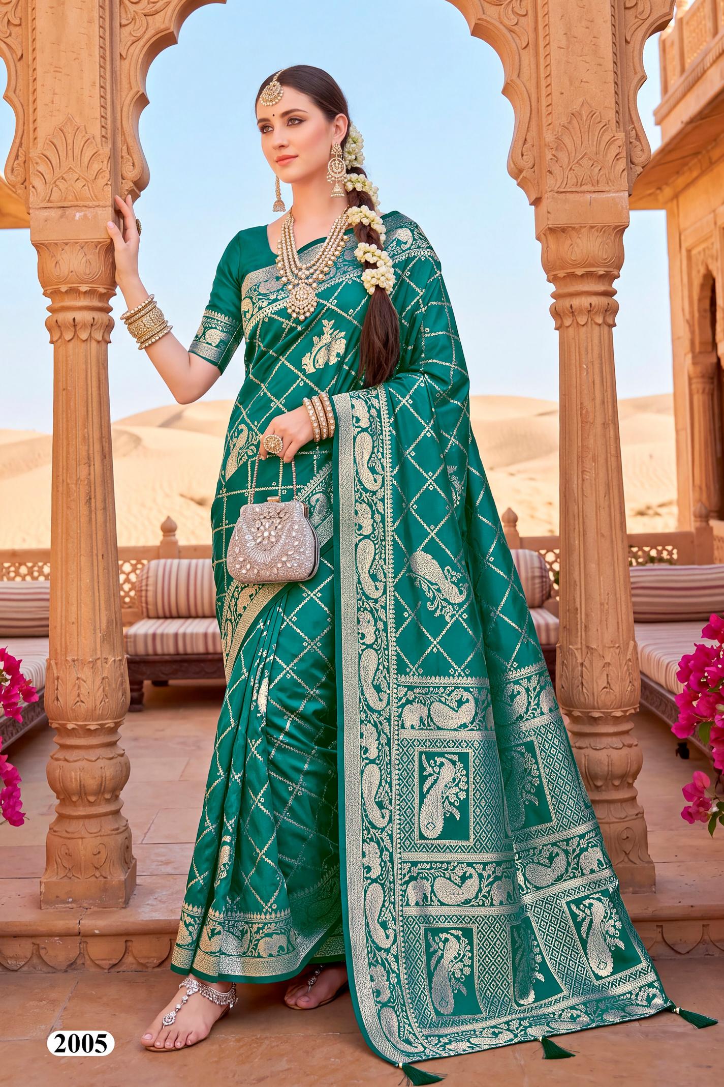 Saroj Bombay silk vol.2 Silk saree in surat with price wholesale