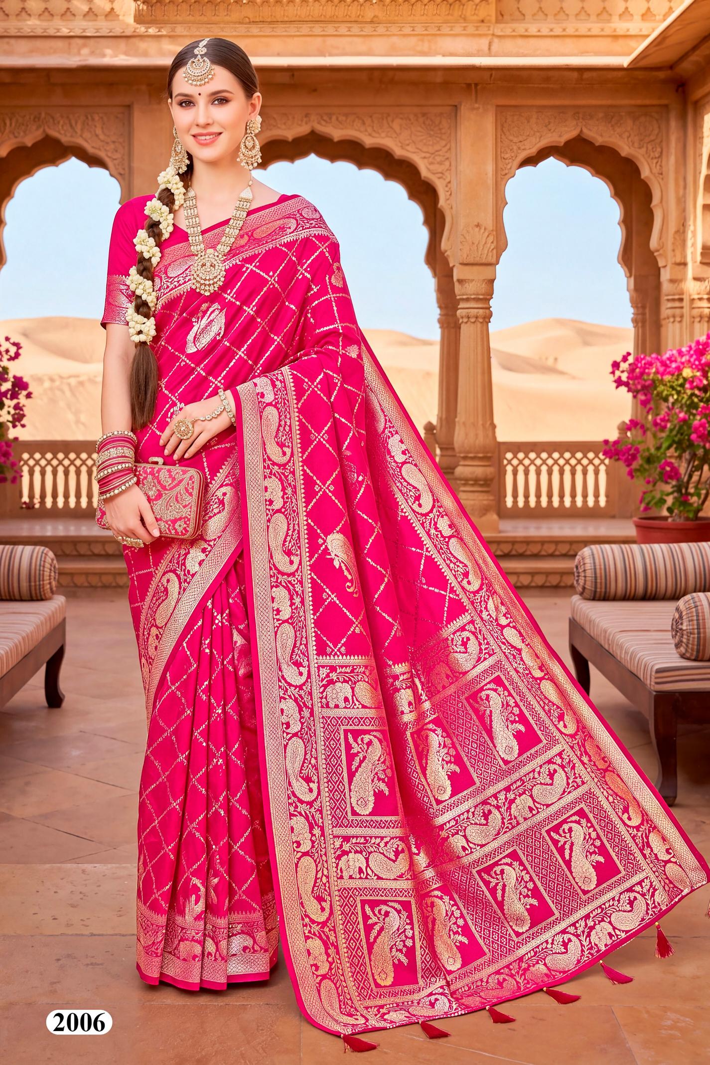 Saroj Bombay silk vol.2 Silk saree in surat with price wholesale