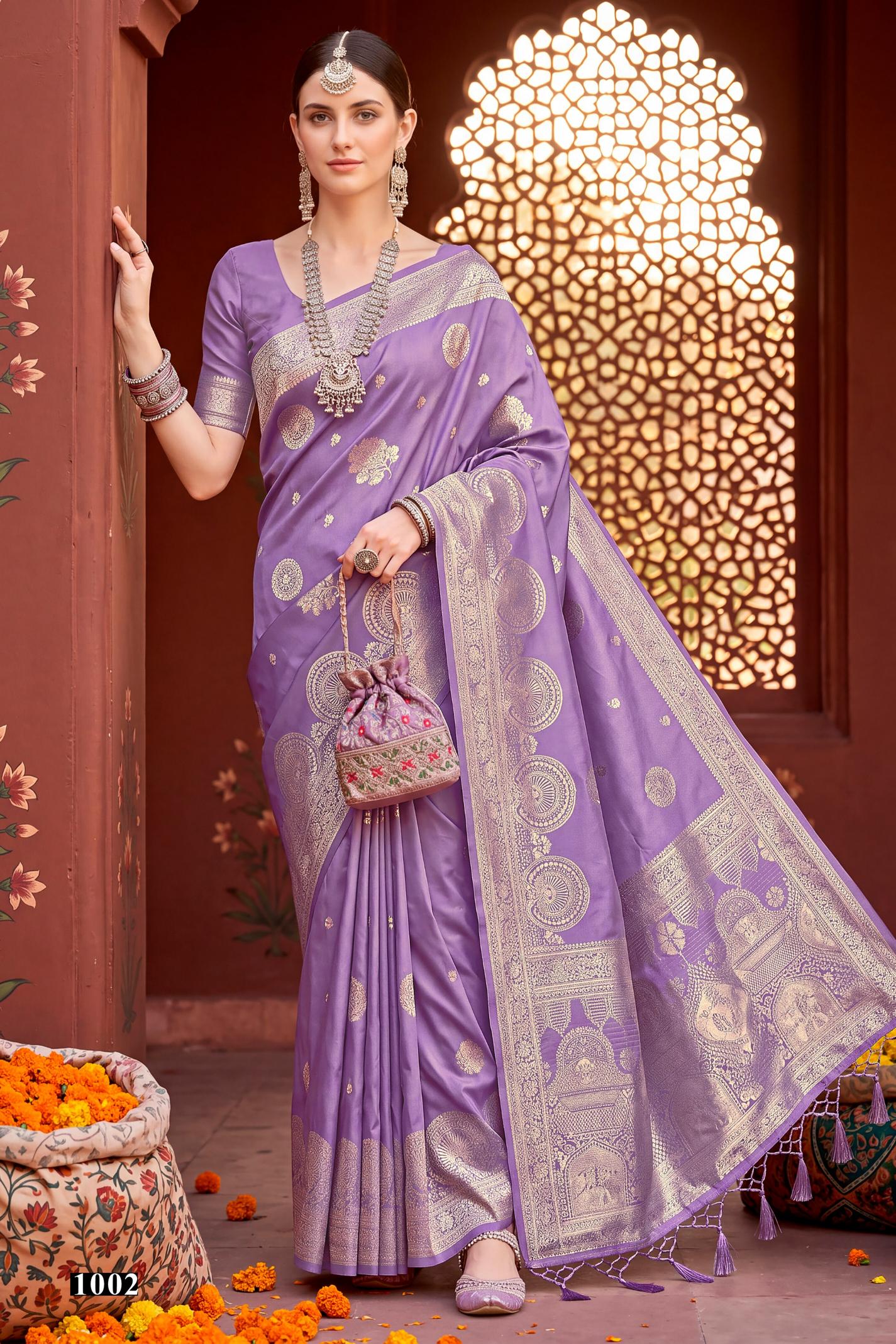Saroj Geeta Silk vol.1 Silk saree in surat with price wholesale