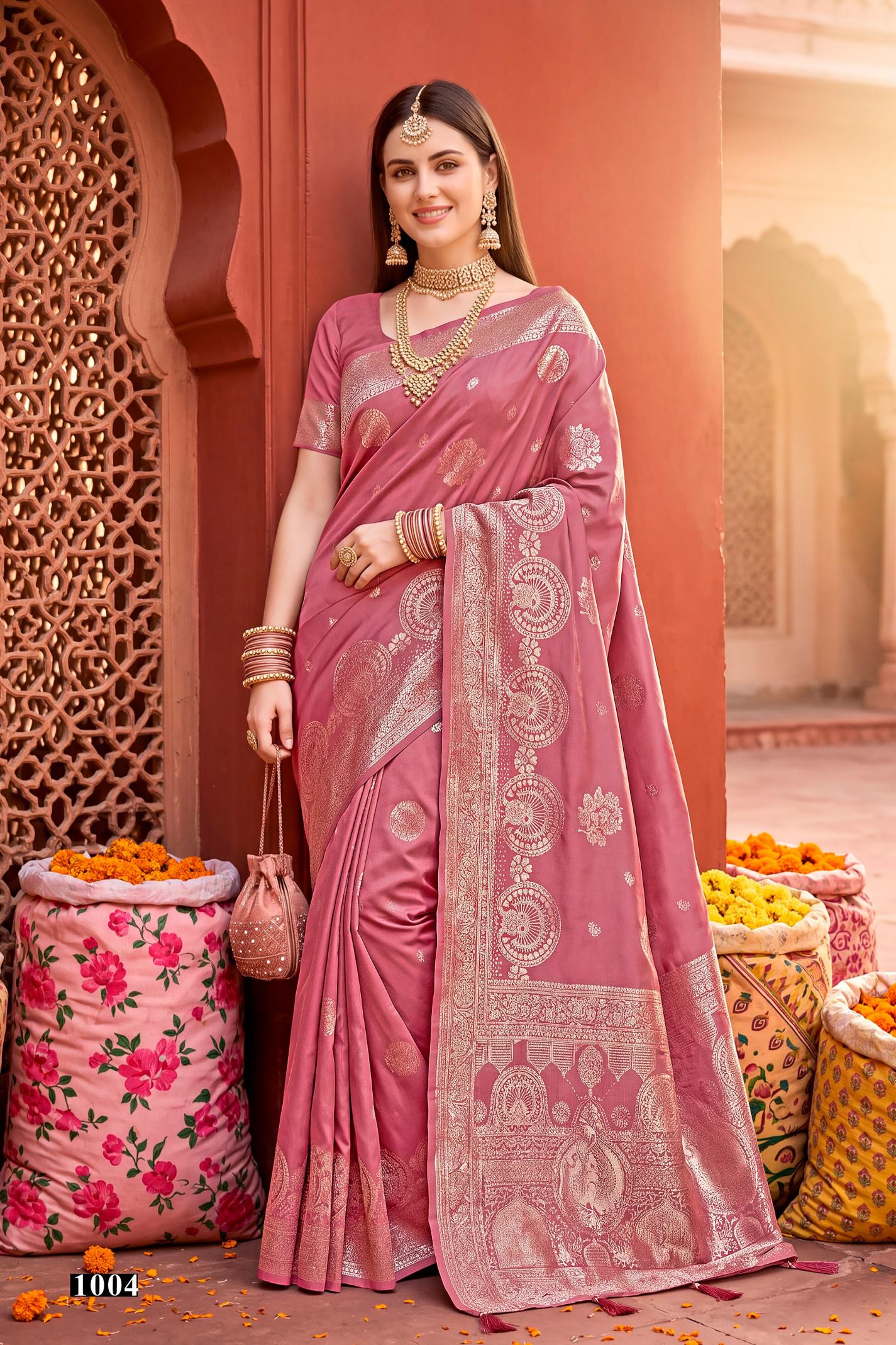 Saroj Geeta Silk vol.1 Silk saree in surat with price wholesale