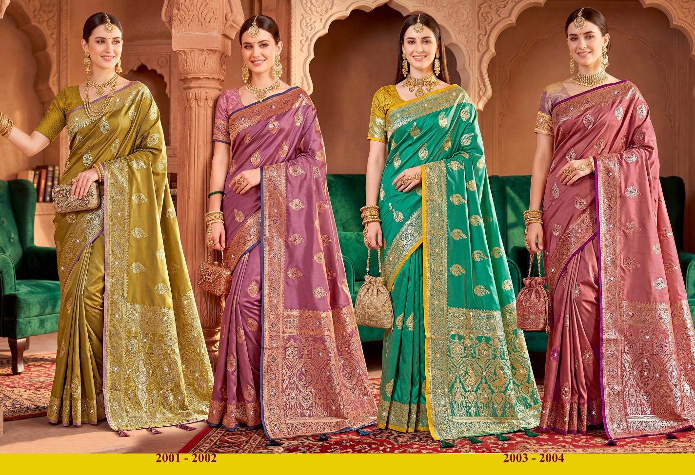 Saroj Umang satin saroski vol.2 Satin silk saree in surat with price wholesale