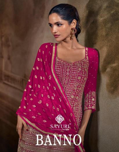 Sayuri Banno catalog online wholesale pakistani wedding salwar kameez
